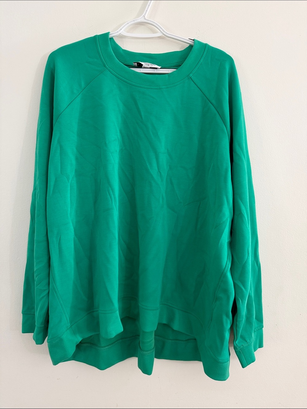 Magaschoni Emerald Green Crewneck Sweatshirt - Women